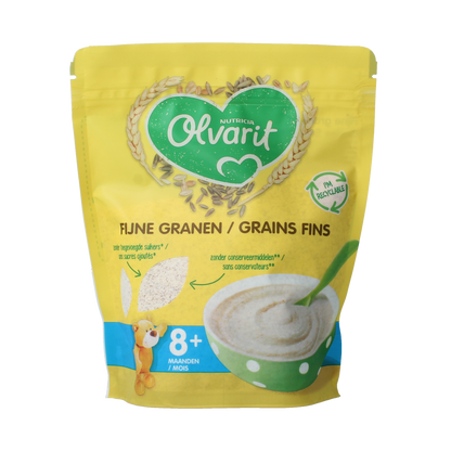 Olvarit Ontbijtpap fijne granen 8+ maanden 200.00 Gram