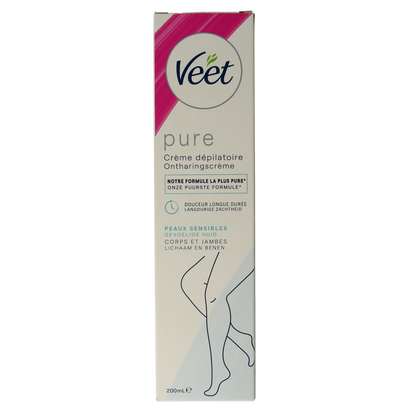 Veet Ontharingscreme gevoelige huid 200.00 Milliliter