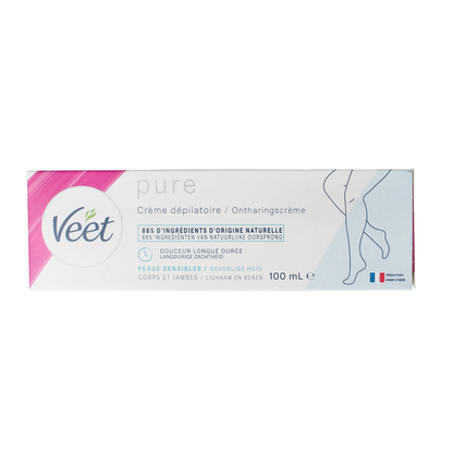 Veet Ontharingscreme gevoelige huid 100.00 Milliliter