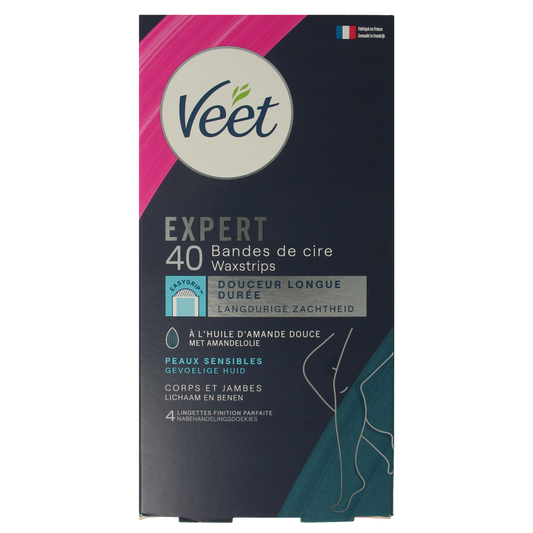 Veet Expert koude waxstrips been sensitive 40.00 Stuks