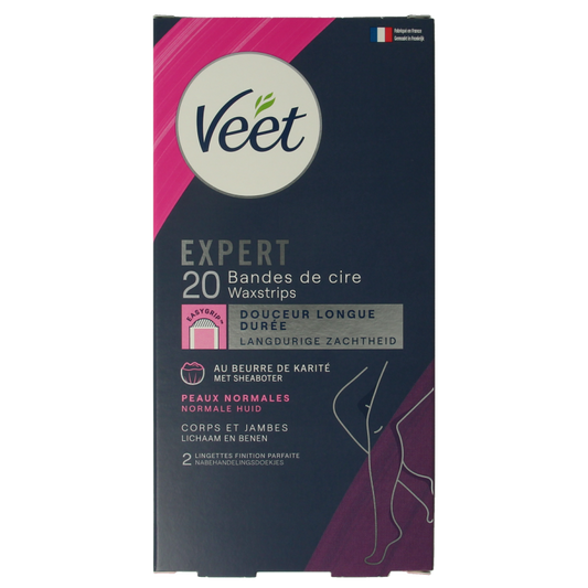 Veet Expert koude waxstrips been normal 20 Stuks
