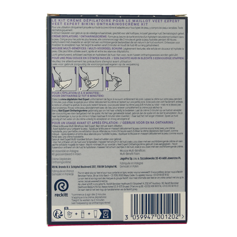 Veet Expert ontharingscreme bikini 100 Milliliter
