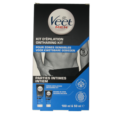 Veet Men hair removal kit intimate body parts 150 Milliliter