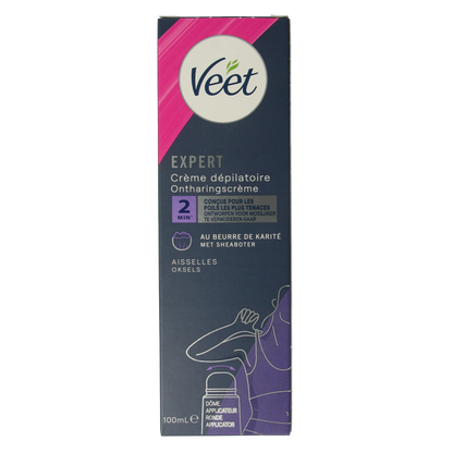 Veet Expert ontharingscreme oksels 100 Milliliter