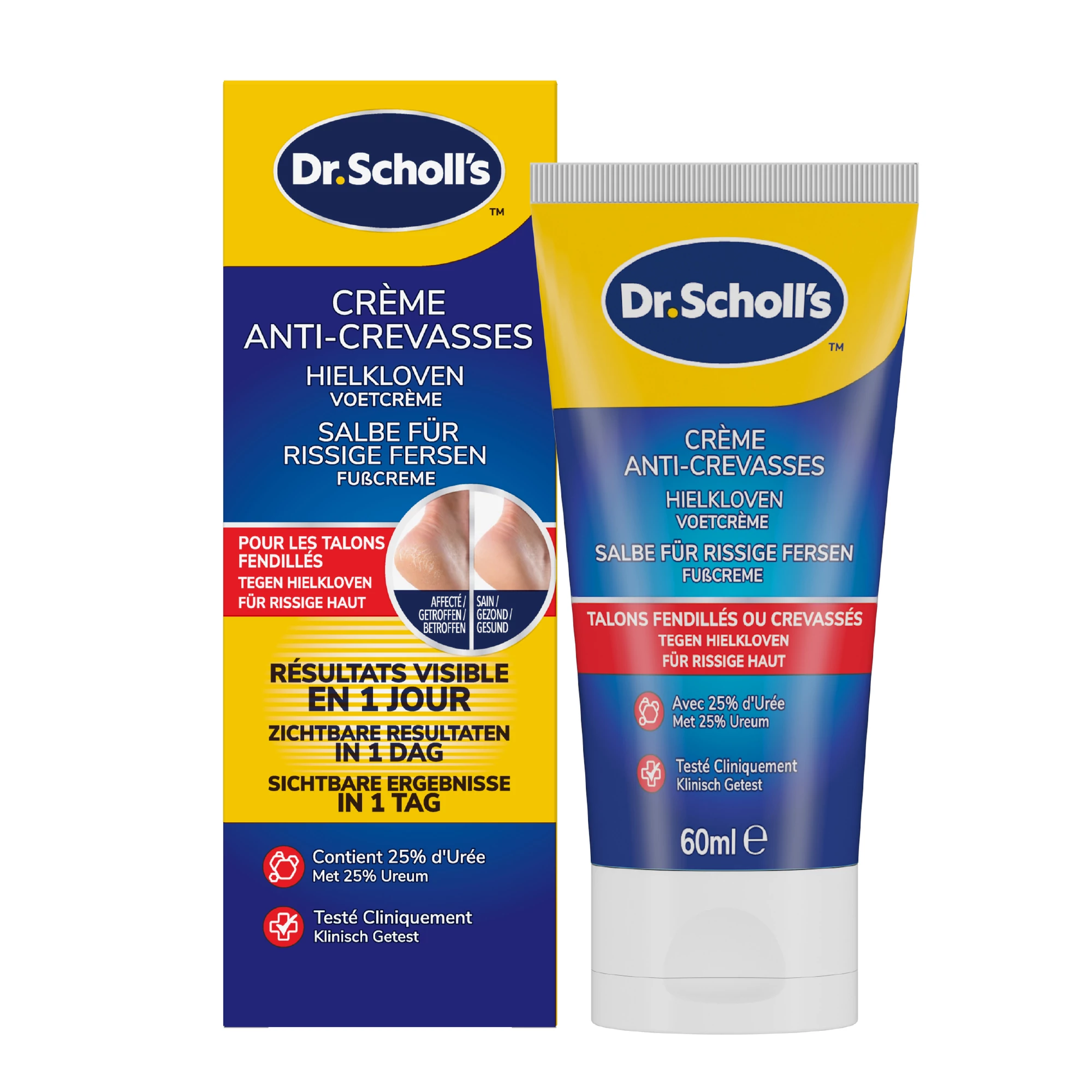 Dr. Scholl's Hielkloven voetcreme 60 Milliliter