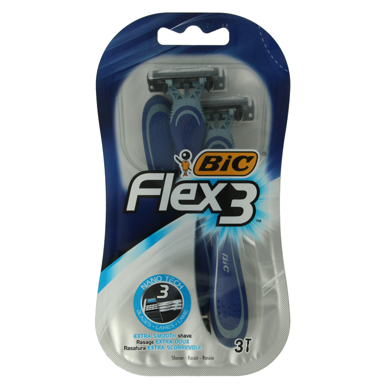BIC Flex 3 comfort 3 Stuks