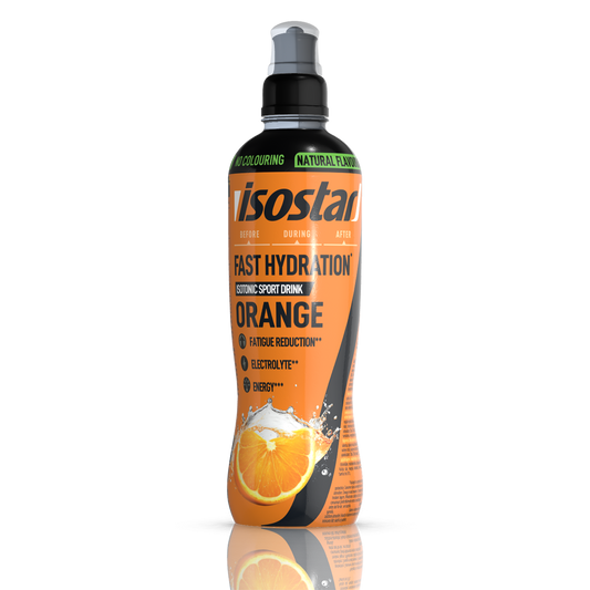Isostar Fast hydration isotonic sport drink orange 500 Milliliter
