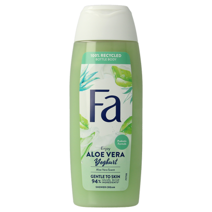 FA Douchegel yoghurt of care aloe vera 250 Milliliter