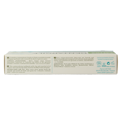 Cattier Tandpasta munt 75 Milliliter