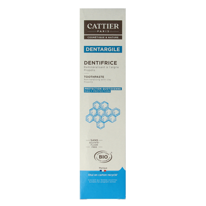 Cattier Tandpasta propolis 75.00 Milliliter