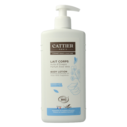Cattier Bodylotion aloe vera/primrose 500 Milliliter