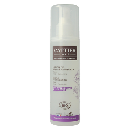 Cattier Kalmerende lotion rose chamomile  200 Milliliter