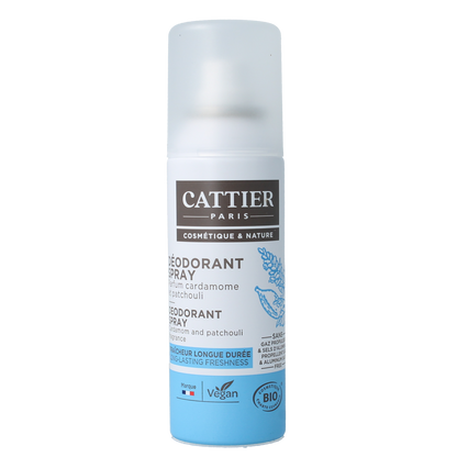 Cattier Deodorant spray cardamom patchouli 100.00 Milliliter