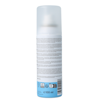 Cattier Deodorant spray cardamom patchouli 100.00 Milliliter