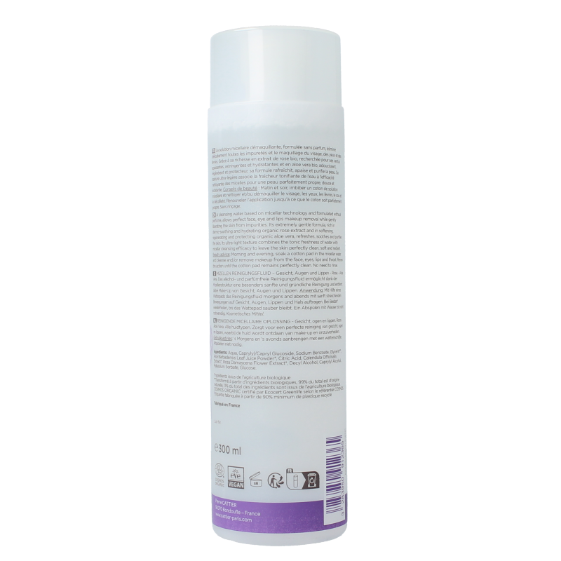 Cattier Reinigende oplossing perle d'eau 300 Milliliter
