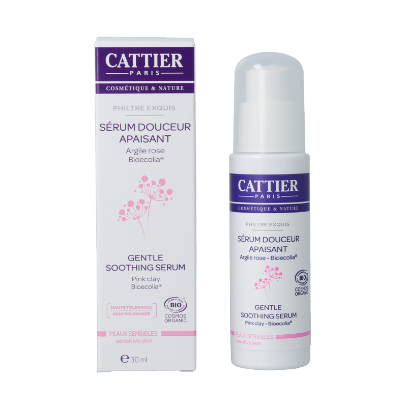 Cattier Serum kalmerend gevoelige huid 30 Milliliter