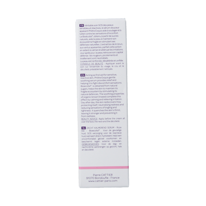Cattier Serum kalmerend gevoelige huid 30 Milliliter