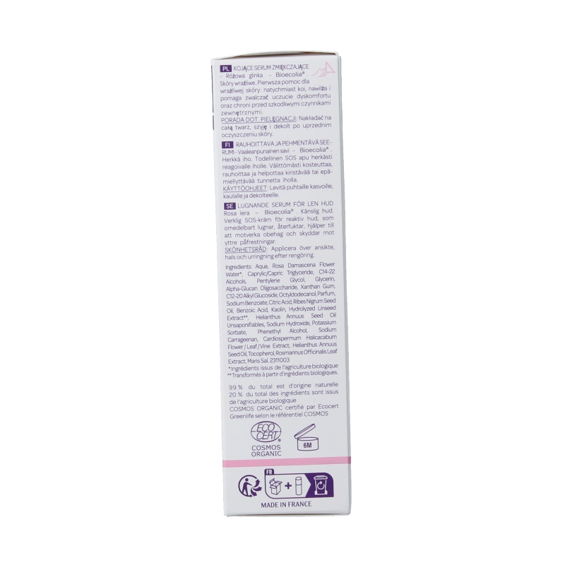 Cattier Serum kalmerend gevoelige huid 30 Milliliter