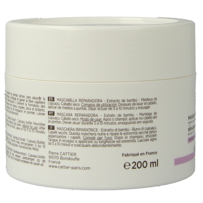 Cattier Haarmasker herstellend 200.00 Milliliter