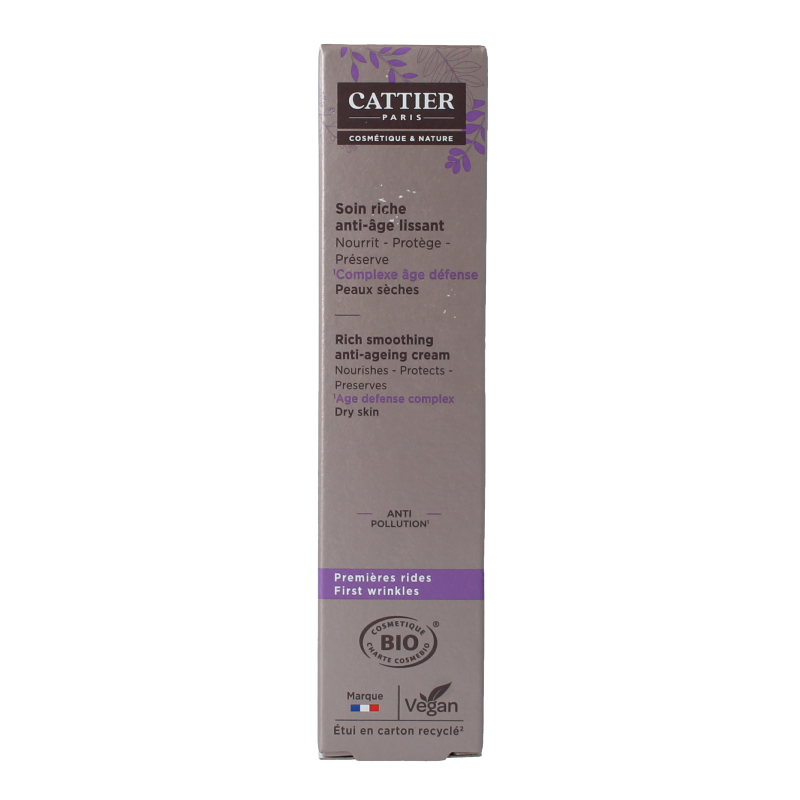 Cattier Anti rimpel verzorging droge huid 50 Milliliter