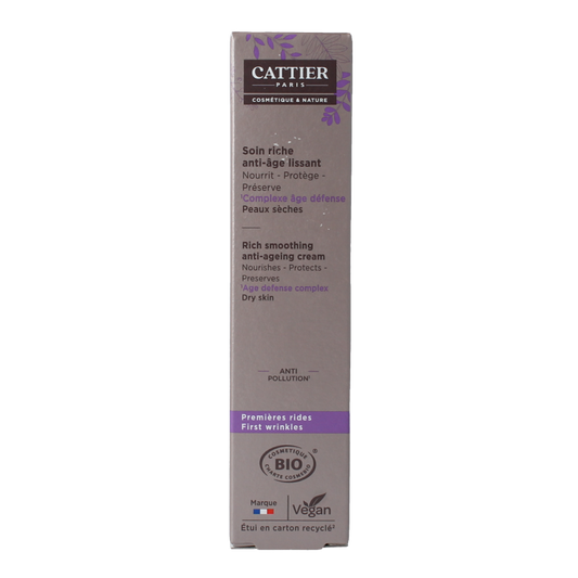 Cattier Anti rimpel verzorging droge huid 50 Milliliter