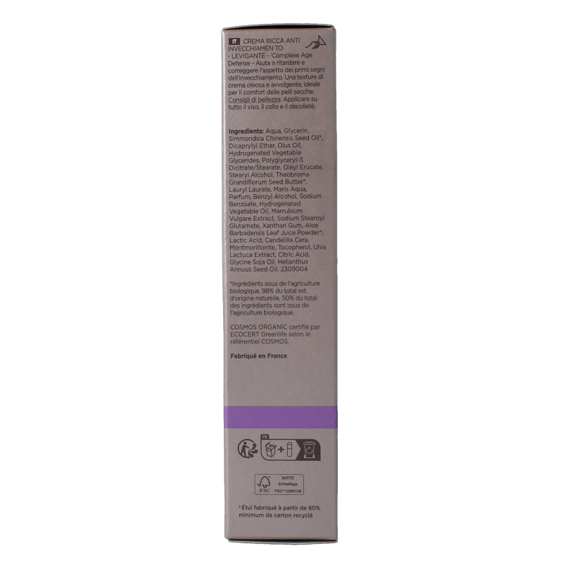 Cattier Anti rimpel verzorging droge huid 50 Milliliter