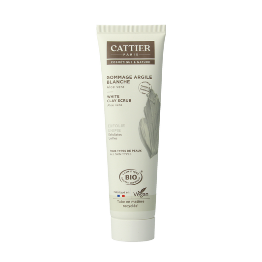Cattier Witte klei peeling 100.00 Milliliter