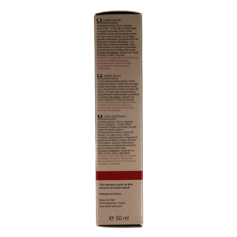 Cattier Dagcreme verstevigend 50 Milliliter