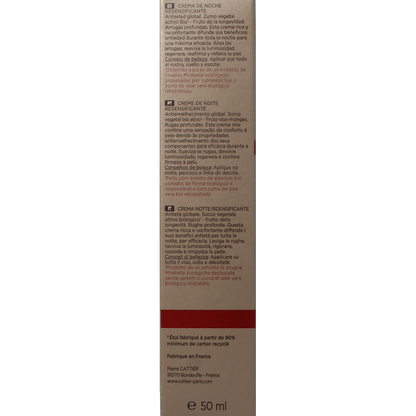 Cattier Nachtcreme revitaliserend 50 Milliliter