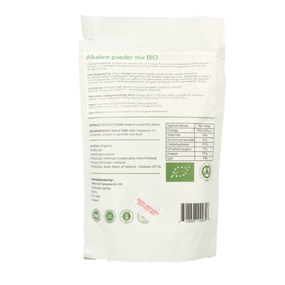 Wild Irish  Alkaline zeewier poeder mix bio 225 Gram