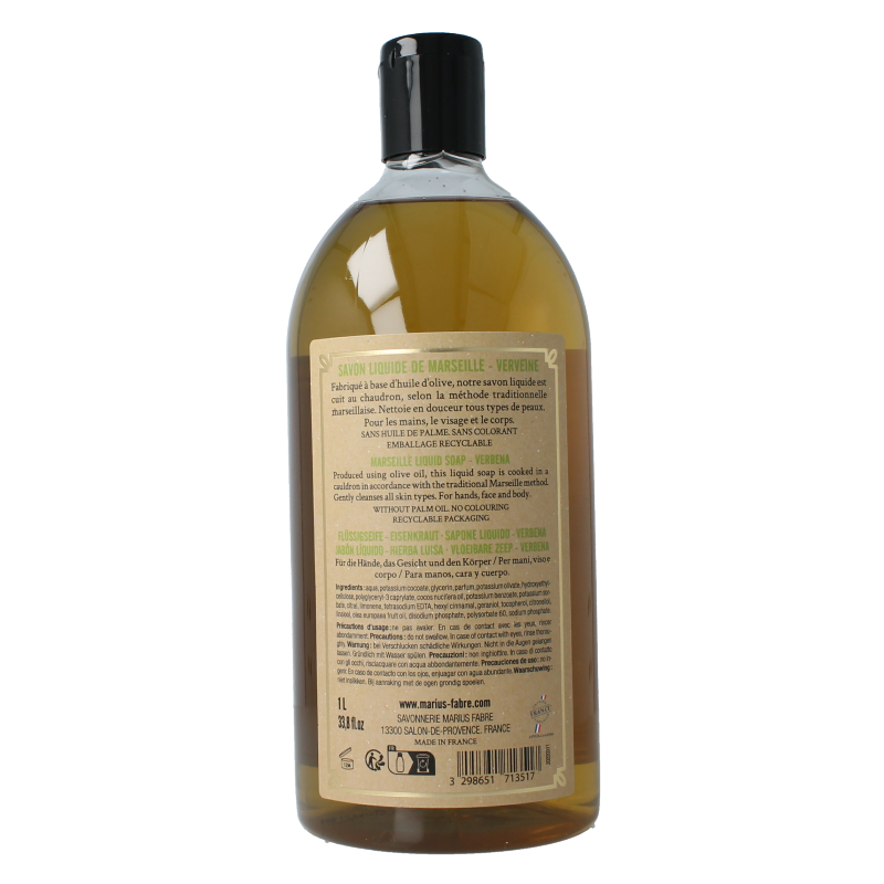 Marius Fabre Zeep verbena navulling 1 Liter