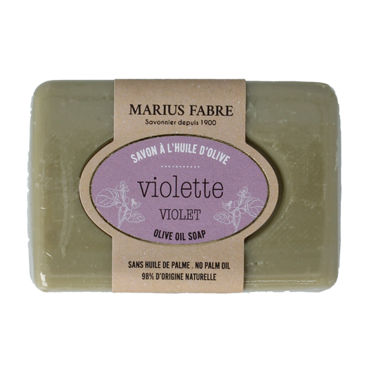 Marius Fabre Zeep viooltjes met olijfolie 100 Gram