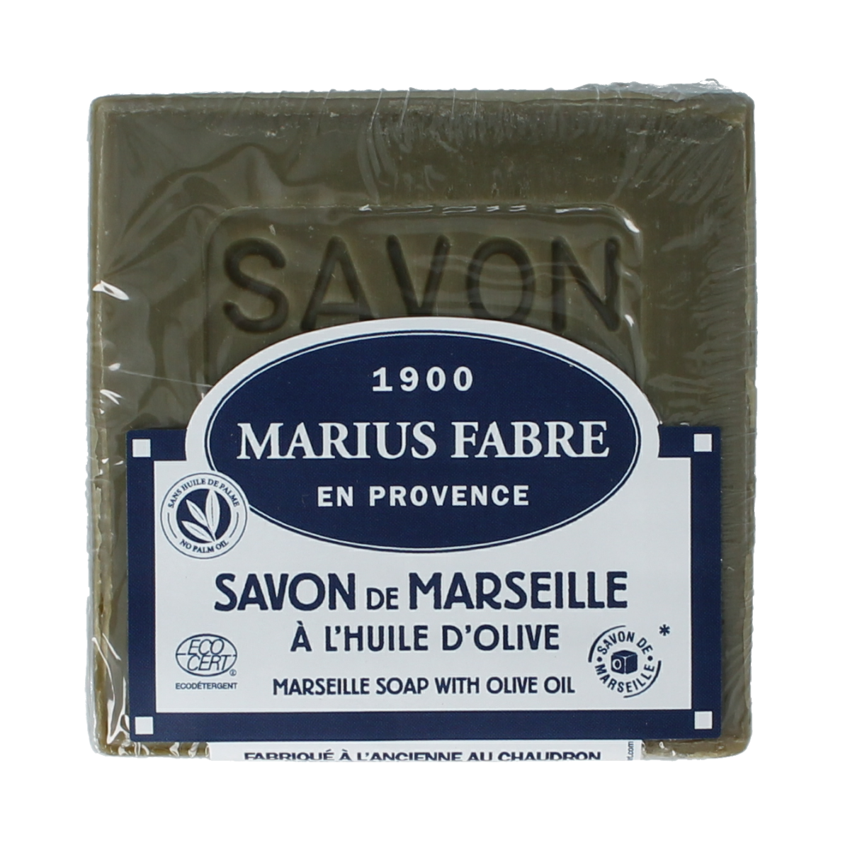 Marius Fabre Savon Marseille zeep olijf in folie 400.00 Gram