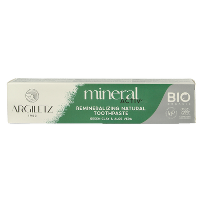 Argiletz Tandpasta neutraal aloe vera muntvrij 75 Milliliter