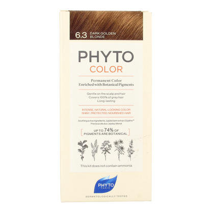 Phyto Paris Phytocolor blond fonce dore 6.3 1 Stuks