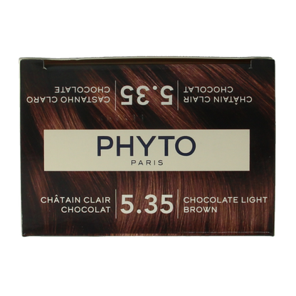 Phyto Paris Phytocolor collection 5.35 chatain clair chocolat 1 Stuks