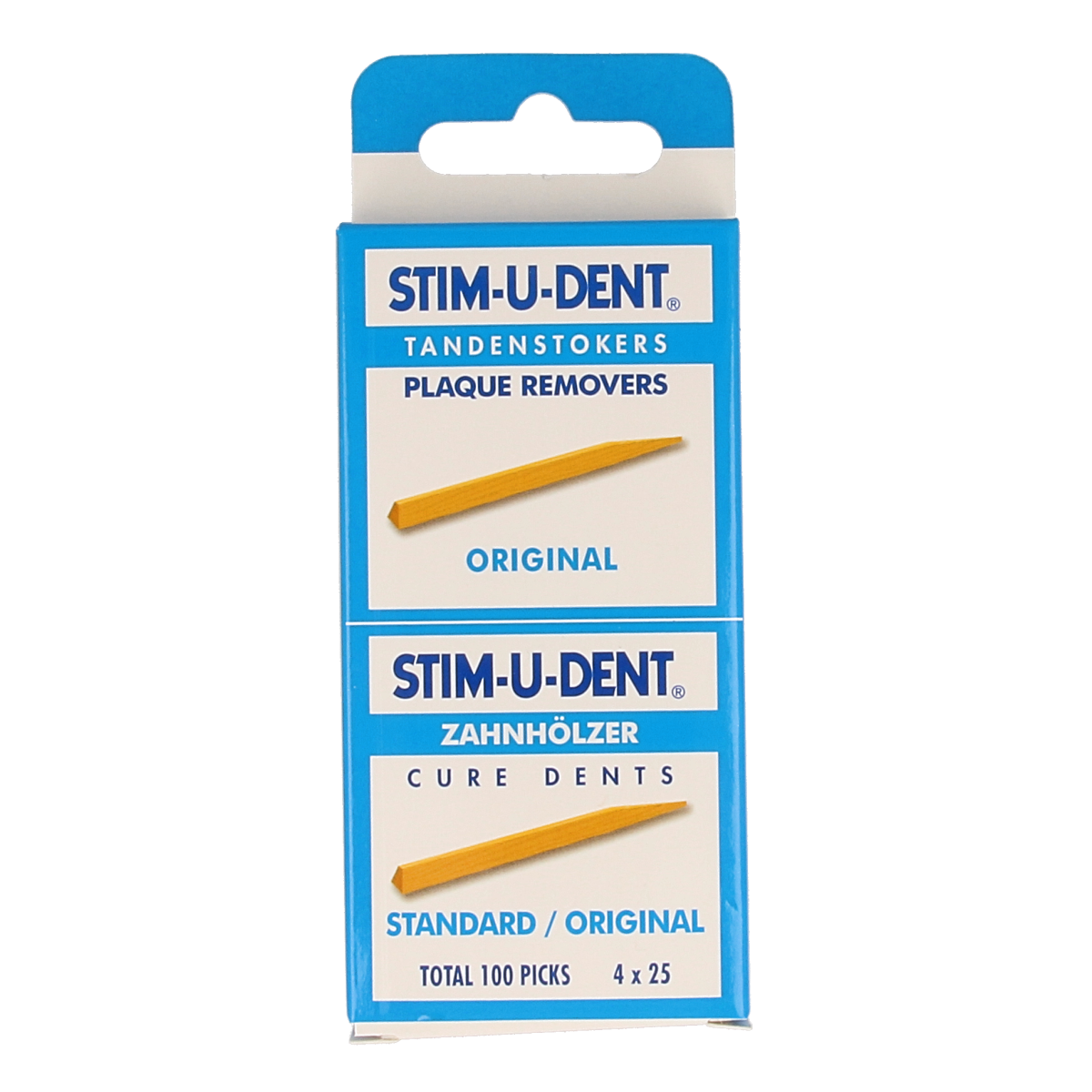 Stimudent Tandenstokers 4 X 25 100.00 Stuks