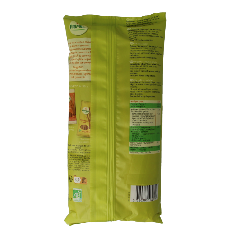 Primeal Soepstengels bio 120 Gram