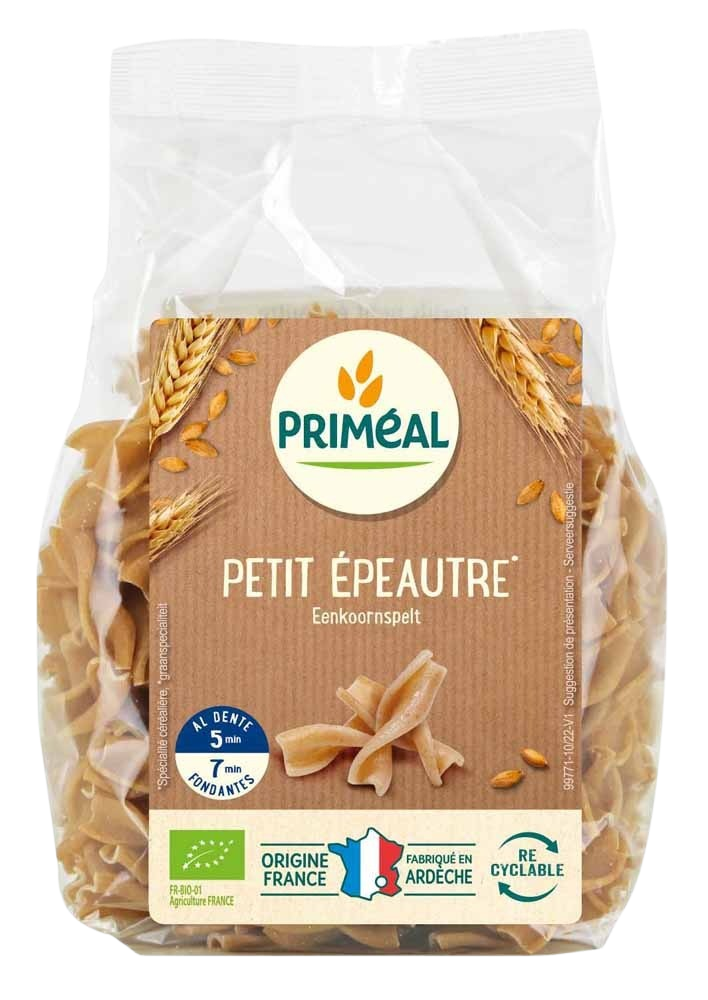 Primeal Fusilli tortils eenkoornspelt bio 250.00 Gram