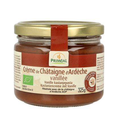 Primeal Kastanjecreme vanille bio 325 Gram