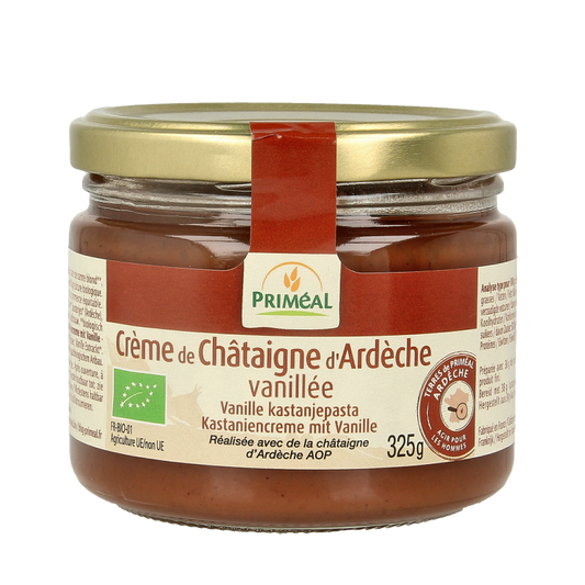 Primeal Kastanjecreme vanille bio 325 Gram