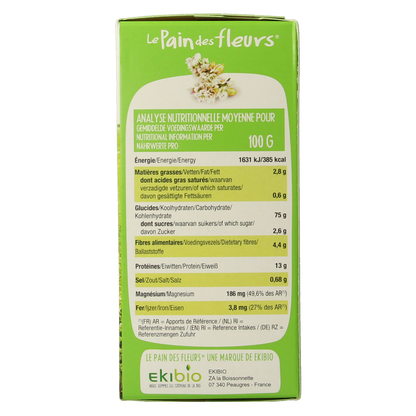 Pain Des Fleurs Krokante crackers boekweit glutenvrij bio 150.00 Gram