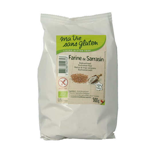 Ma Vie Sans Boekweitmeel - glutenvrij - bio 500 Gram