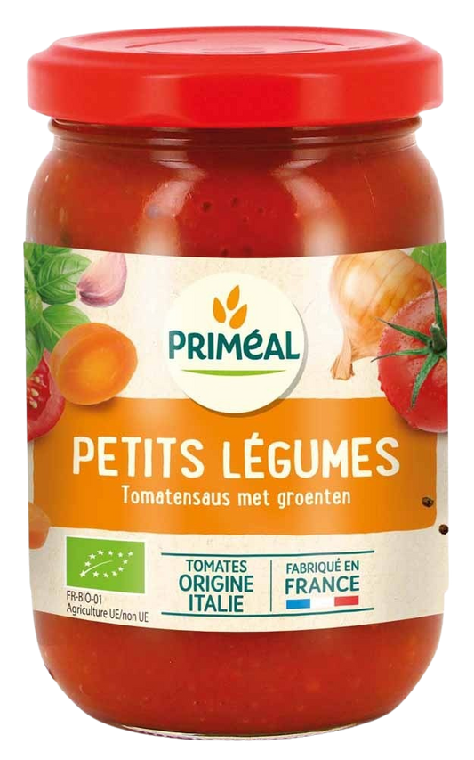 Primeal Tomatensaus met groenten bio 200 Gram