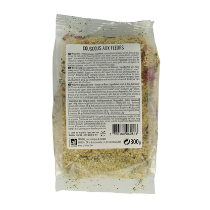 Primeal Couscous met bloemen bio 300 Gram