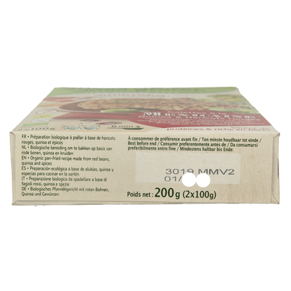 Ma Vie Sans Mexicaanse quinoaburgers 2 x 100g glutenvrij bio 2 Stuks