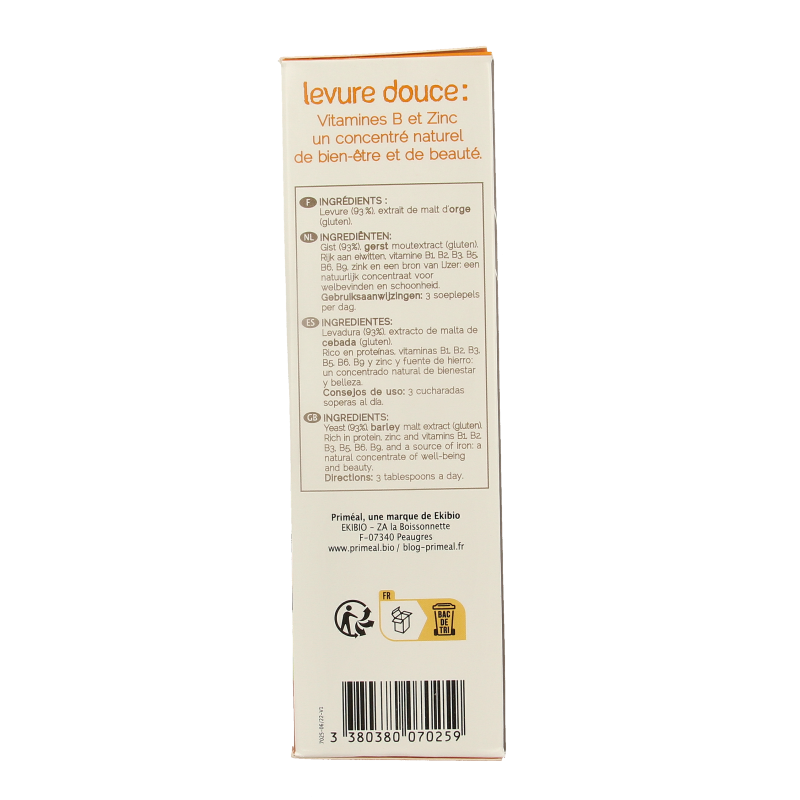 Primeal Biergistvlokken mild 150 Gram