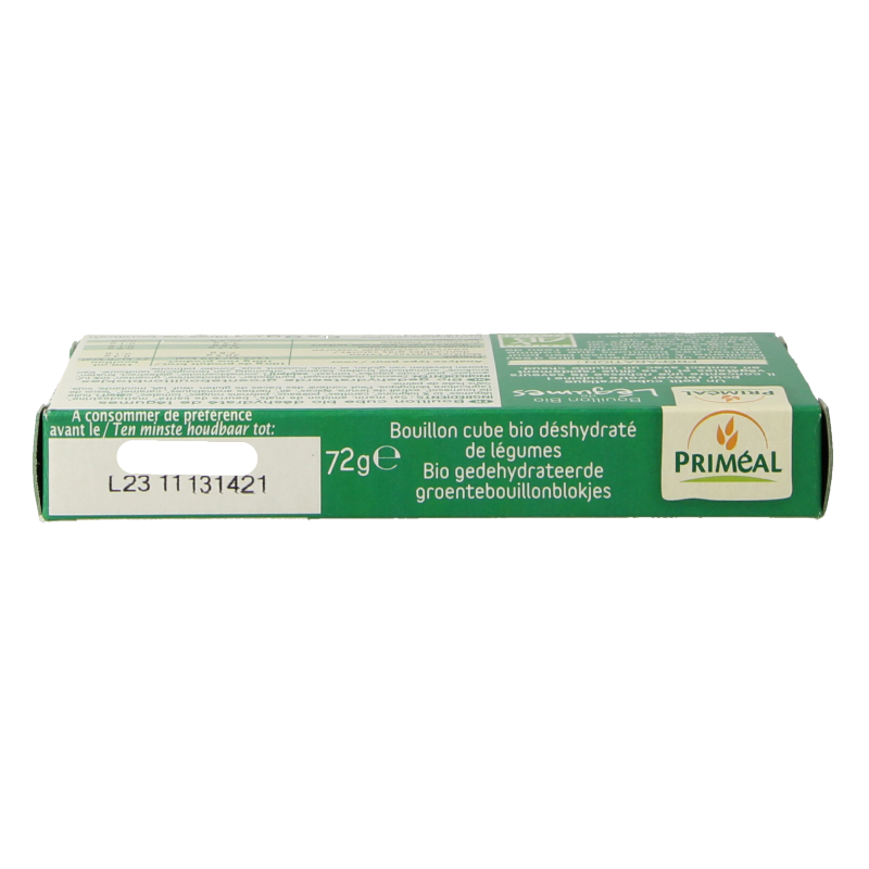 Primeal Groentebouillon blokjes 9 gram bio 8 Stuks