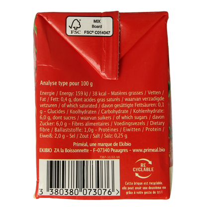 Primeal Tomatenpuree bio 500 Gram