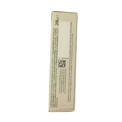 Ma Vie Sans Koekjes met creme choco/hazelnoot glutenvrij bio 12 Stuks